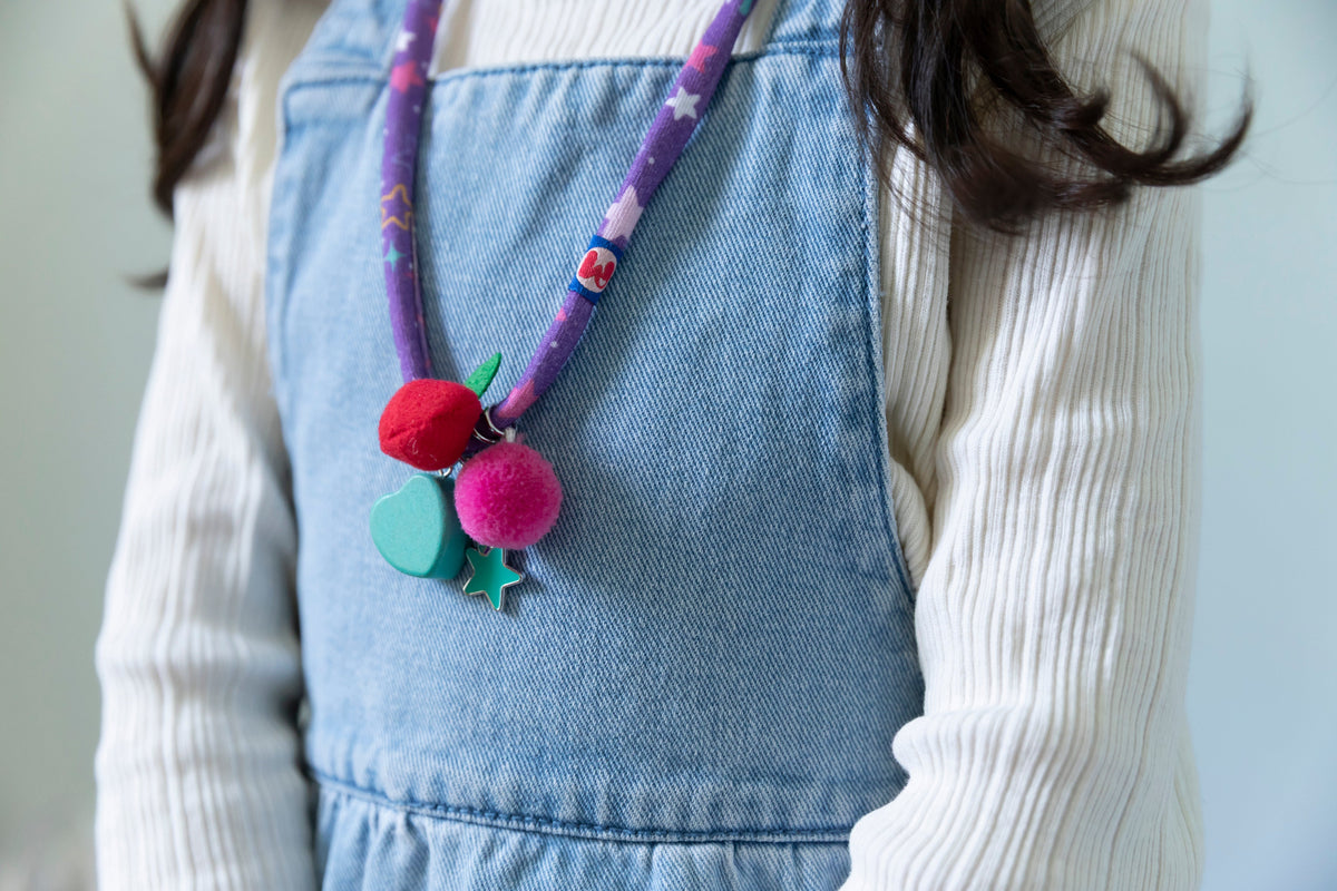WITH YOU Toycessory® necklace for separation anxiety support